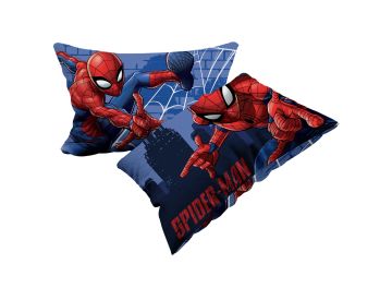 COPPIA FEDERE SPIDER-MAN IN COTONE 50X80CM