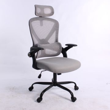 POLTRONA UFFICIO MOD.COMFORT GRIGIA