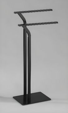 LINEA MASTROTA - PIANTANA PORTA ASCIUGAMANI NERO 