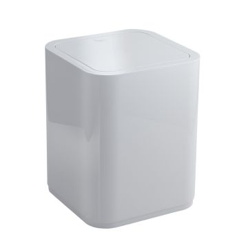 PORTARIFIUTI MOD. SEVENTY BIANCO 20X20 H. 24.6CM 8LT