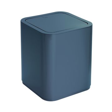 PORTARIFIUTI MOD. SEVENTY BLU PETROLIO 20X20 H. 24.6CM 8LT