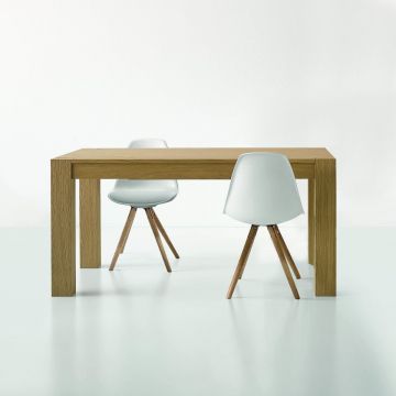 TAVOLO ALL. 140X90 LEGNO ROVERE NATURALE