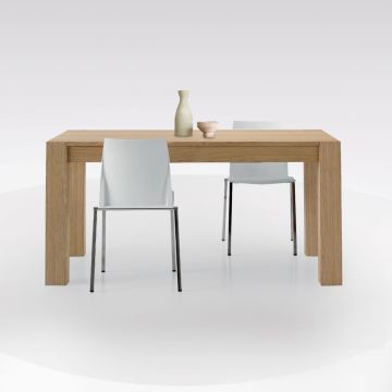 TAVOLO ALL. 160X90 ROVERE NATURALE SPAZZOLATO