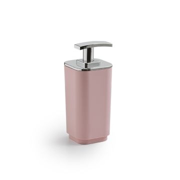 LINEA SEVENTY - DISPENSER SAPONE IN RESINA TERMOPLASTICA ROSA MATT