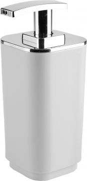 LINEA SEVENTY - DOSASAPONE BIANCO E CROMO