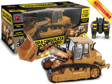 R/C RUSPA CINGOLATA LUCI/SUONI REALI/MOVIMENTO PALA