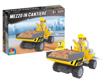 COSTRUZIONI CLICK CLACK MEZZO IN CANTIERE 89PZ