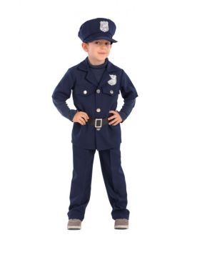 COSTUME POLIZIOTTO DA BAMBINO TG.6-7 ANNI