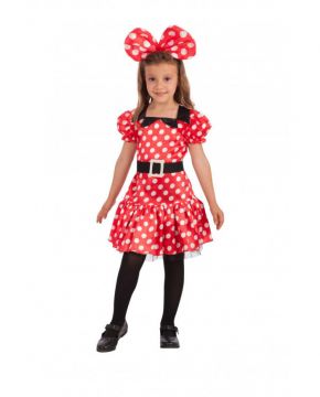 COSTUME TOPOLINA PER BAMBINE TG. 8-11 ANNI H. 138-148 CM 