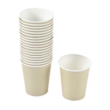 SET 20 BICCHIERI DI CARTA VITAMINE D 23CL LINO