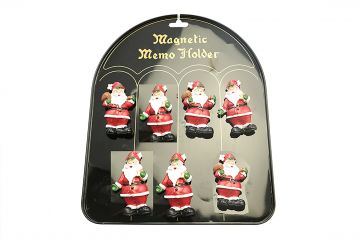 CALAMITA CON BABBO NATALE 3.7X7.4CM ASSORTITO