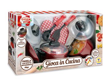 GRANDE CHEF - SET PENTOLE REALI CON ACCESSORI