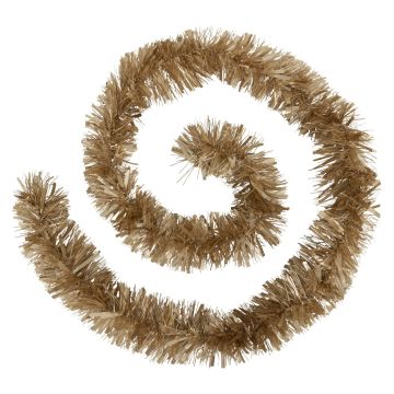 FESTONE DI FILO CHAMPAGNE/ORO D 10CM L 3MT