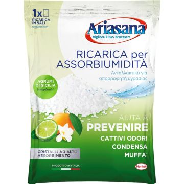 ARIASANA - RICARICA PER ASSORBIUMIDITA' AGRUMI DI SICILIA 450GR
