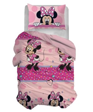 PARURE COPRIPIUMINO 1P IN COTONE MINNIE