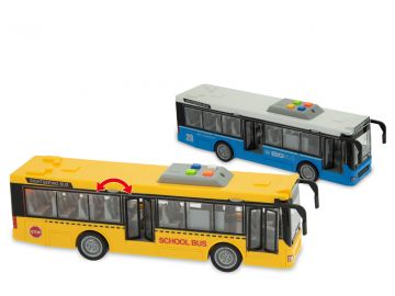 AUTOBUS A FRIZIONE CON LUCI E SUONI ASSORTITO