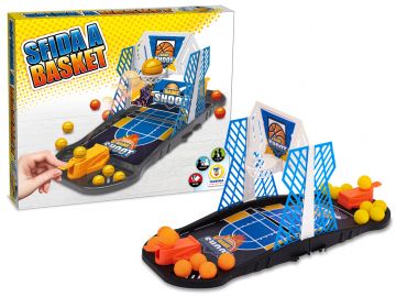 GIOCO BASKET CON LANCIATORE 2 GIOCATORI