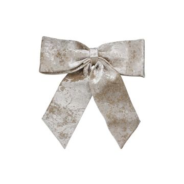 FIOCCO IN VELLUTO COLOR CHAMPAGNE 70X60CM CON ANELLO