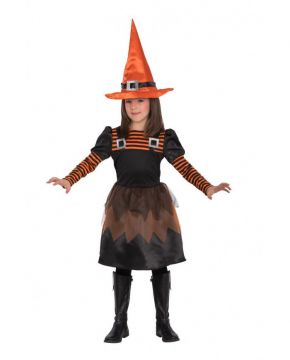 COSTUME STREGA RIGHETTA TG. 4 ANNI