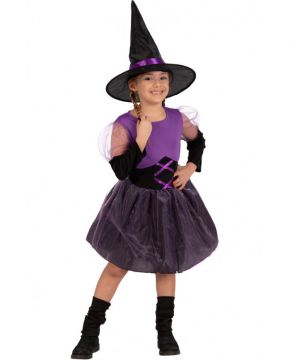 COSTUME STREGHETTA VIOLA TG. 5 ANNI