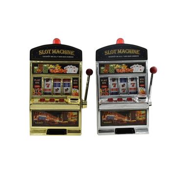 GIOCO SLOT MACHINE A BATTERIA 24X16CM H. 37CM ASSORTITO