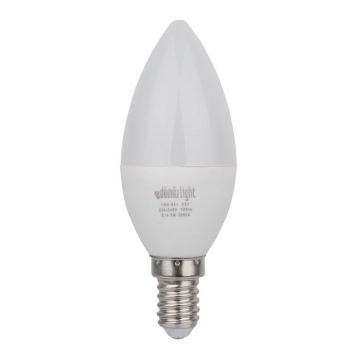 LAMPADINA LED-C37 OLIVA 5W E14 3000K LUCE CALDA