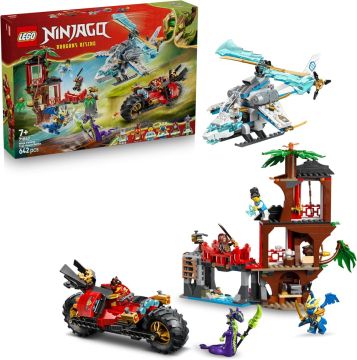 LEGO NINJAGO - BATTAGLIA ALLA CASA SULL'ALBERO CON VEICOLO NINJA