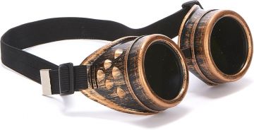 OCCHIALI TONDI STEAMPUNK 