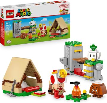 LEGO SUPER MARIO - IN CAMPEGGIO CON CAPITAN TOAD