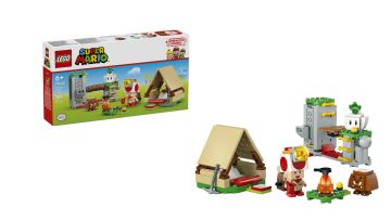 LEGO SUPER MARIO - IN CAMPEGGIO CON CAPITAN TOAD