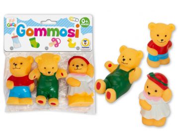 GOGO - GOMMOSI ORSETTI 3 PEZZI