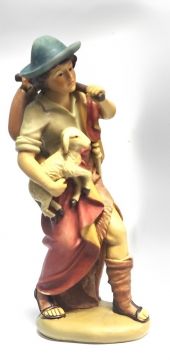 PASTORE C/PECORA H.30CM