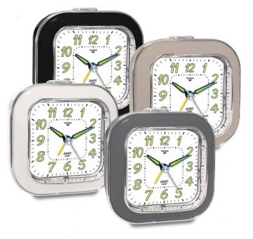 SVEGLIA AL SQUARZO SQUARE3 SWP/SILENZIOSO/ LUCE CRESCENTE ASSORTITO