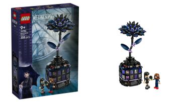 LEGO WEDNESDAY - FIORE DI DALIA NERO
