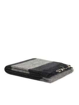 LANEROSSI - PLAID LAVAREDO CM 130X170 ANTRACITE