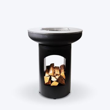 BONFEU - BONBIZA APERTO CM 100X80 ACCIAIO ANTRACITE