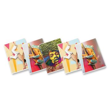PIGNA - CONFEZIONE 5 QUADERNI MAXI RAGAZZI QUADRETTI ASSORTITI