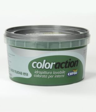 IDROPITTURA LAVABILE COLORACTION 750ML VERDE PLUTONE