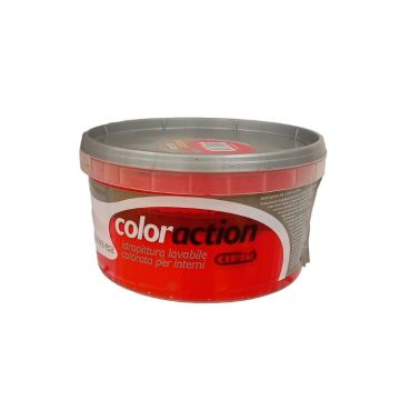 IDROPITTURA LAVABILE COLORACTION ROSSO MIRO 750ML