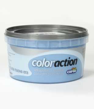 LAVABILI COLORACTION ACRILICA BLU MERCURIO 750ML