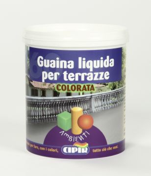 GUAINA LIQUIDA PER COPERTURE VERDE BOTTIGLIA 750ML