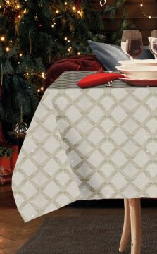 TOVAGLIA LUREX XMAS 18 PERSONE CM 140X360