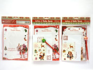 SET 2 FOGLI CON LETTERA E BUSTA