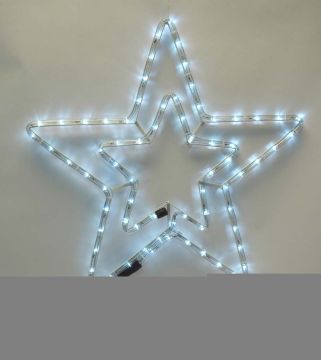 STELLA CON 72 LED BIANCHI DIAMETRO 56 CM