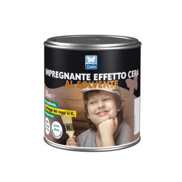 IMPREGNANTE EFFETTO CERA AL SOLVENTE NOCE CHIARO 750ML