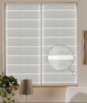 TENDINA DRITTA LEA IN TESSUTO POLIESTERE 85X145CM VARIANTE 50
