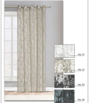 COPPIA TENDE DRITTE CON PASSANTI NOCCIOLA 21X60X120CM EFFETTO LINO HALTONA: vendita  online COPPIA TENDE DRITTE CON PASSANTI NOCCIOLA 21X60X120CM EFFETTO LINO  HALTONA in offerta