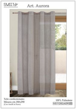 TENDA AURORA IN POLIESTERE 180X290CM V. 04