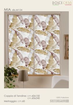 COPPIA TENDA MIA IN POLIESTERE 60X240CM V. M12401