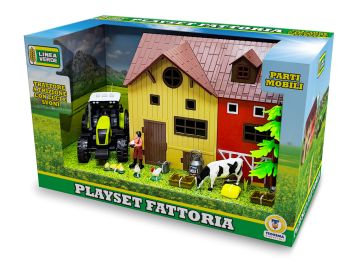LINEA VERDE - PLAYSET FATTORIA CON TRATTORE